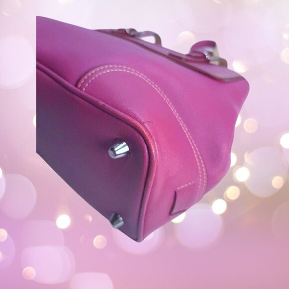 COACH Hamptons Vintage Satchel in Barbie Pink Y2K - Picture 6 of 13